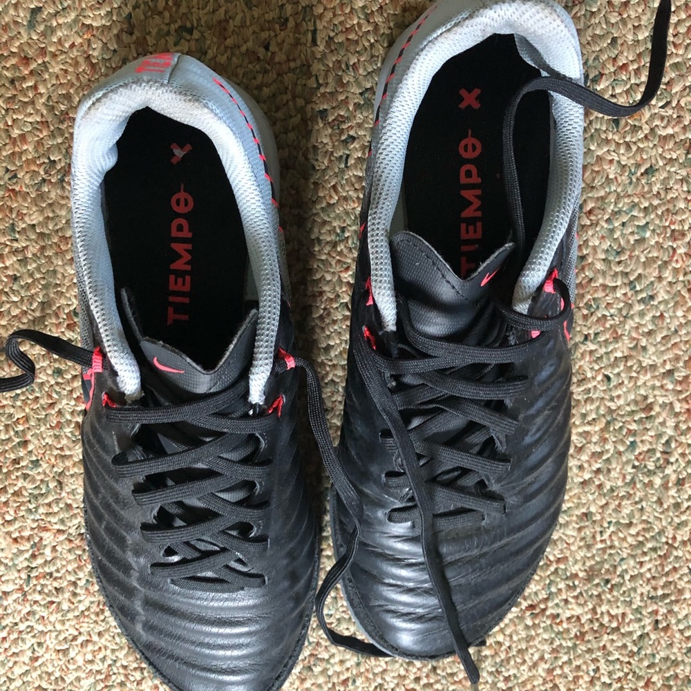 Nike Soccer fútsol shoes.
